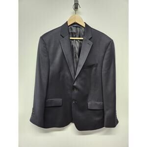 Ralph Ralph Lauren Men's Single Breasted Wool Black Blazer, Size 44S. Classic
